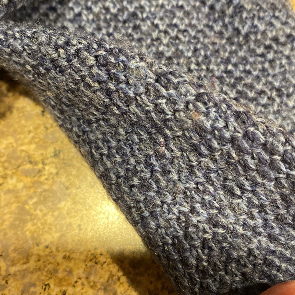 Horny Toad Blue Merino Wool Long Sleeve Sweater XS - Picture 15 of 15
